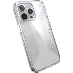 Speck Presidio Perfect Clear Coque Transparente Apple iPhone 13 Pro Coque arrière Rigide Anti-Chocs - Transparent
