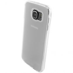 Mobiparts Classic Coque Transparente Samsung Galaxy S6 Coque arrière en TPU Souple - Transparent